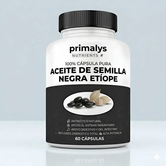 Semilla Negra Etíope — La fórmula natural con 4,64% de timoquinona para tu equilibrio interno.